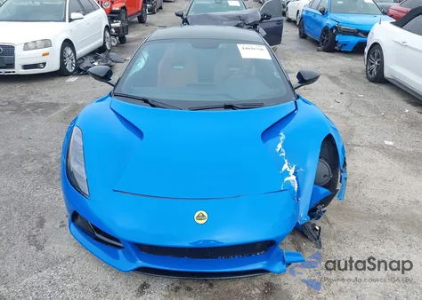 2024 Lotus Emira V6 First Edition z USA, uszkodzony, nr VIN SCCLEKAX1RHB13414